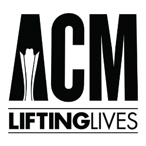 ACM lifting lives logo